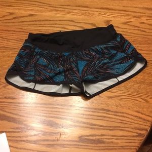 Lululemon running shorts. Size 4